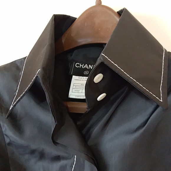 CHANEL NWOT Super Gorgeous Authentic Blouse Medium - Picture 3 of 8